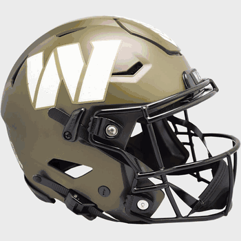 Washington Commanders SpeedFlex Full Size Football Helmet SALUTE TO SERVICE