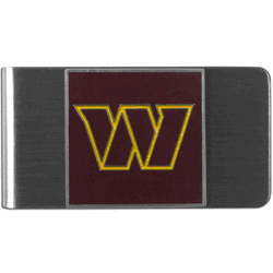 Washington Commanders Steel Money Clip