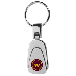 Washington Commanders Steel Teardop Key Chain