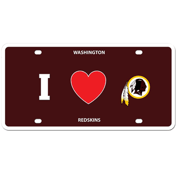 Washington Commanders Styrene License Plate