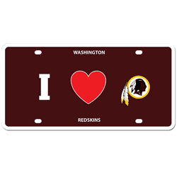 Washington Commanders Styrene License Plate