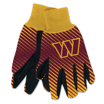 Washington Commanders Two Tone Adult Size Gloves