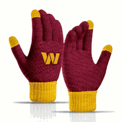 Washington Commanders Waffle Knit Glove