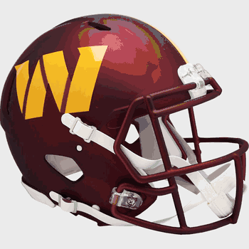 Washington Football Team SpeedFlex Full Size Football Helmet Anodized Maroon