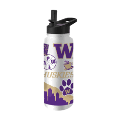 Washington Huskies 34oz Native Quencher Bottle