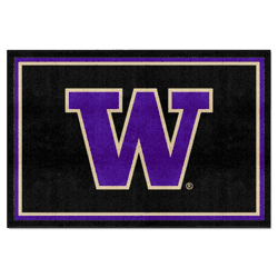 Washington Huskies 5ft. x 8 ft. Plush Area Rug