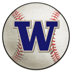Washington Huskies Baseball Rug - 27in. Diameter