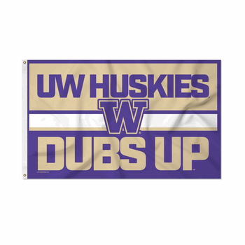 Washington Huskies Bold 3' x 5' Banner Flag