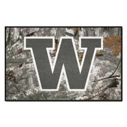 Washington Huskies Camo Starter Mat Accent Rug - 19in. x 30in.