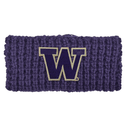 Washington Huskies Chunky Knit Headband
