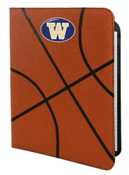 Washington Huskies Classic Basketball Portfolio - 8.5 in x 11 in