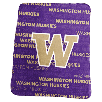 Washington Huskies Classic Throw
