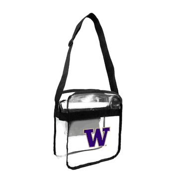 Washington Huskies Clear Carryall Crossbody