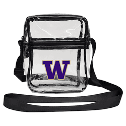 Washington Huskies Clear Sideline Purse