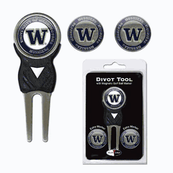 Washington Huskies Divot Tool and Marker Set