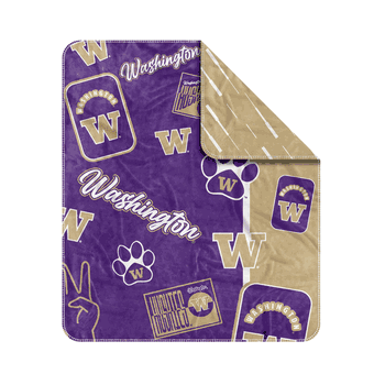 Washington Huskies Dream Weave Throw 50x60