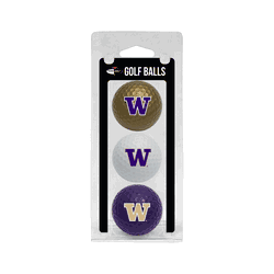Washington Huskies Golf Balls - 3 Pack