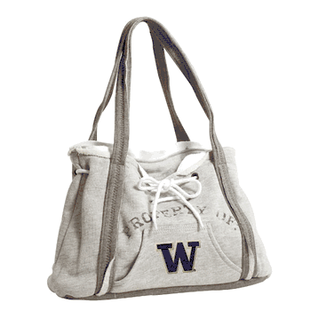 Washington Huskies Hoodie Purse Grey