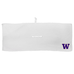Washington Huskies Large Microfiber Towel - 16" x 40" (White)