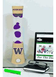 Washington Huskies Magma Lamp - Bluetooth Speaker