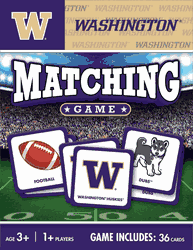Washington Huskies NCAA Matching Game