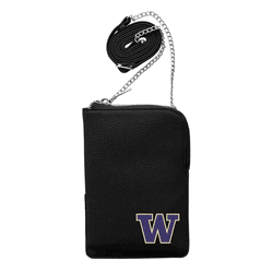 Washington Huskies Pebble Smart Purse Black