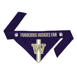 Washington Huskies Pet Bandana Large