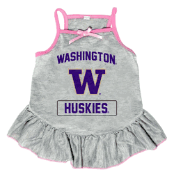 Washington Huskies Pet Dress Grey Type XLarge