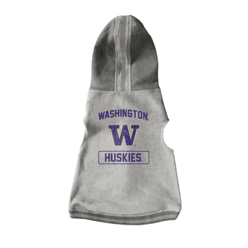 Washington Huskies Pet Hooded Crewneck Type TC