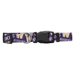 Washington Huskies Pet Team Collar Small