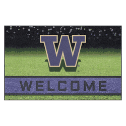 Washington Huskies Rubber Door Mat - 18in. x 30in.