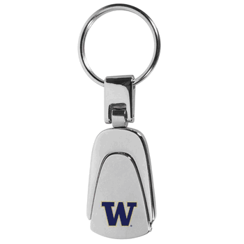 Washington Huskies Steel Teardop Key Chain