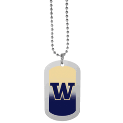 Washington Huskies Team Tag Necklace