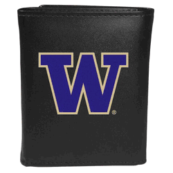 Washington Huskies Tri-fold Wallet Large Logo
