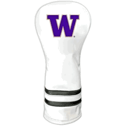 Washington Huskies Vintage Fairway Headcover (White)