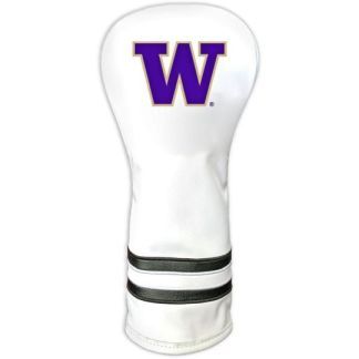Washington Huskies Vintage Fairway Headcover (White)