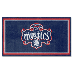 Washington Mystics 3ft. x 5ft. Plush Area Rug