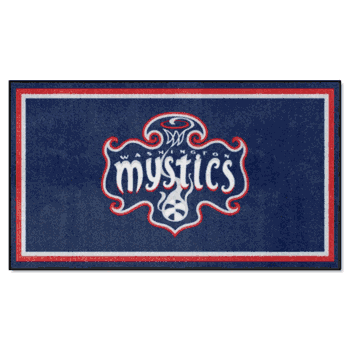 Washington Mystics 3ft. x 5ft. Plush Area Rug