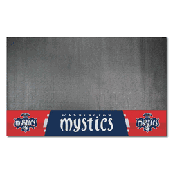 Washington Mystics Vinyl Grill Mat - 26in. x 42in.