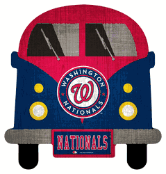 Washington Nationals 12" Team Bus Sign