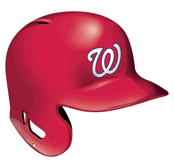 Washington Nationals 12in Authentic Helmet Sign