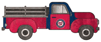 Washington Nationals 15in Truck cutout