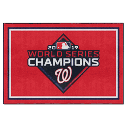 Washington Nationals 2019 World Series Champions 5ft. x 8 ft. Plush Area Rug