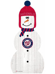 Washington Nationals 31" Snowman Leaner