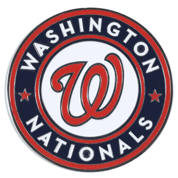 Washington Nationals 3D Color Metal Emblem