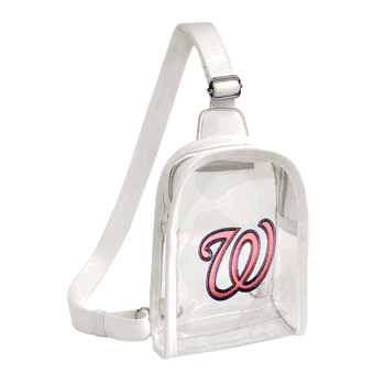 Washington Nationals 3D Logo Clear Mini Sling