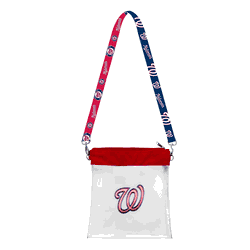 Washington Nationals 3D Logo Clear Satchelette