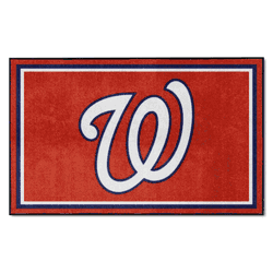 Washington Nationals 4ft. x 6ft. Plush Area Rug