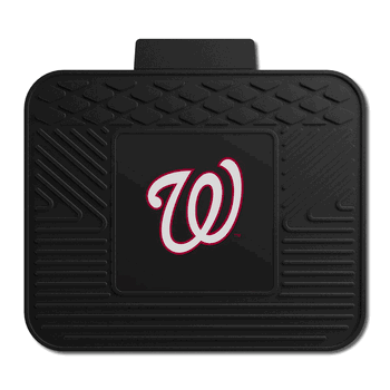 Washington Nationals Back Seat Car Utility Mat - 14in. x 17in.