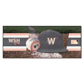 Washington Nationals Baseball Runner Rug - 30in. x 72in.